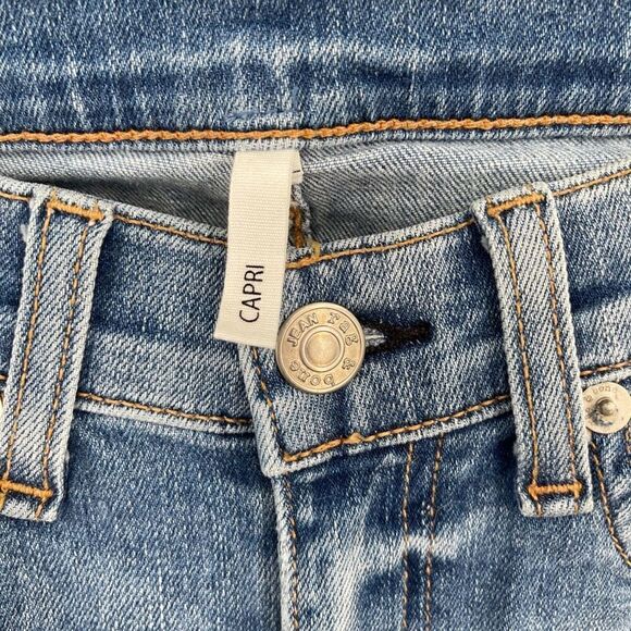 Rag & bone Gunner Distressed Capri Jeans size 24 - Picture 5 of 6